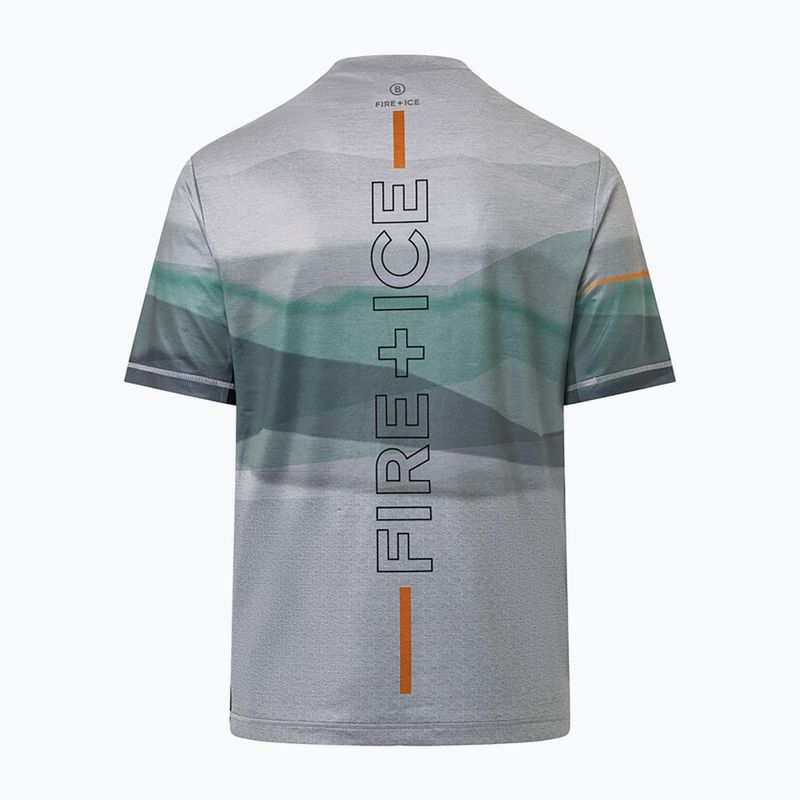 Pánské termoí tričko Longsleeve BOGNER FIRE+ICE Balduin2 1/4 Zip liquid silver 2