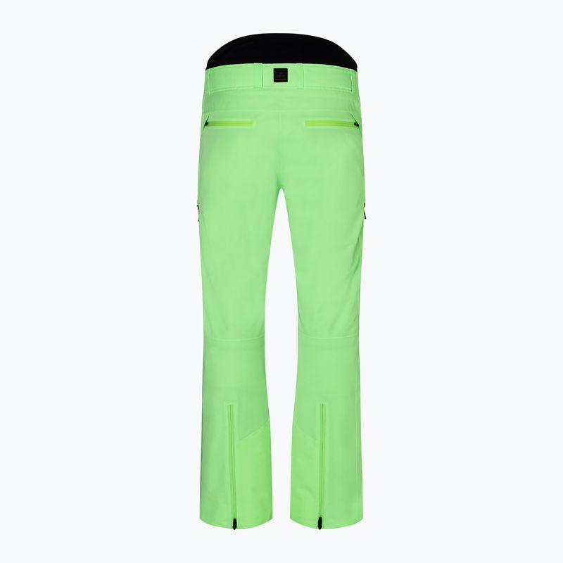 Pánské lyžařské kalhoty BOGNER FIRE+ICE Nic-T vibrant lime 2