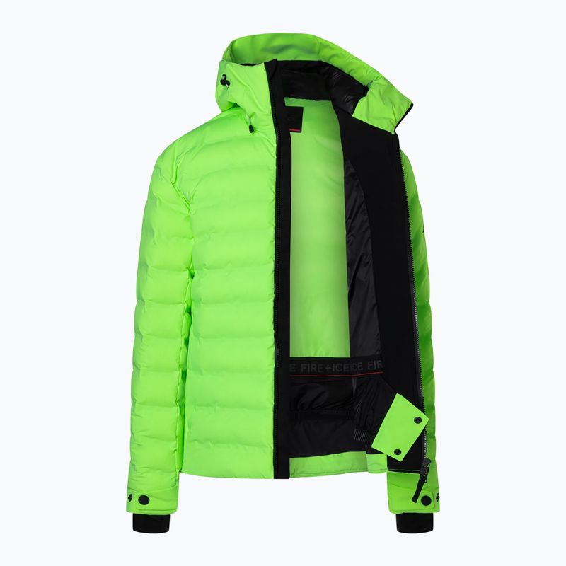 Pánská lyžařská bunda Bogner Fire+Ice York vibrant lime 3