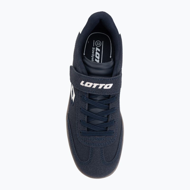 Dětské boty Lotto Vintal SC Kids navy/white 5