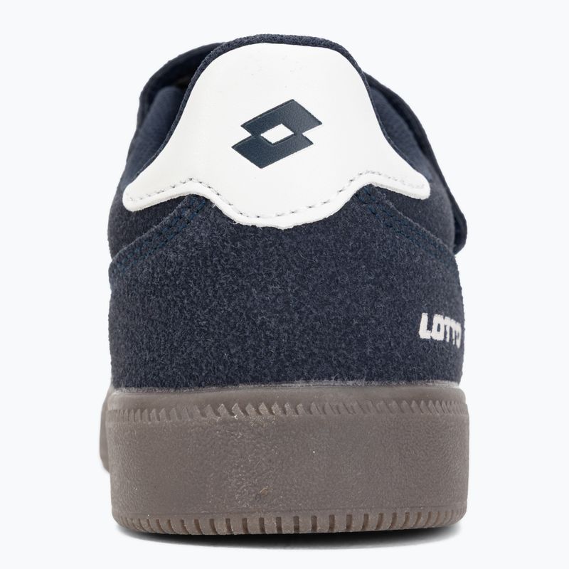 Dětské boty Lotto Vintal SC Kids navy/white 6