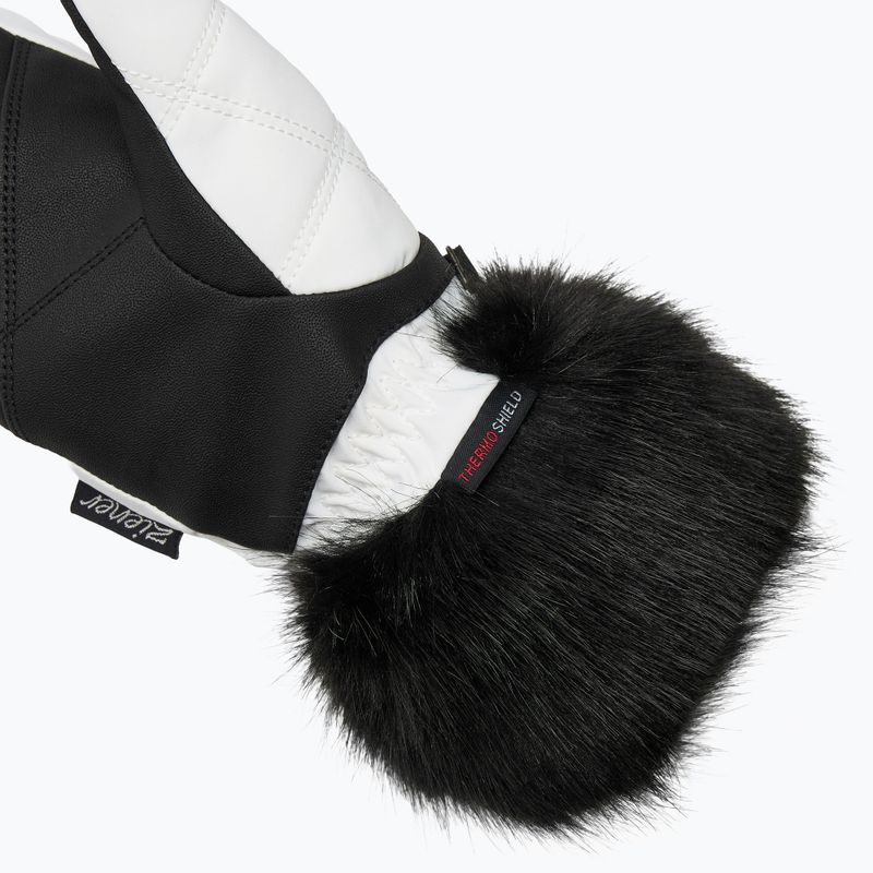 Dámské lyžařské rukavice ZIENER Kwinzi-Z Mitten white 4