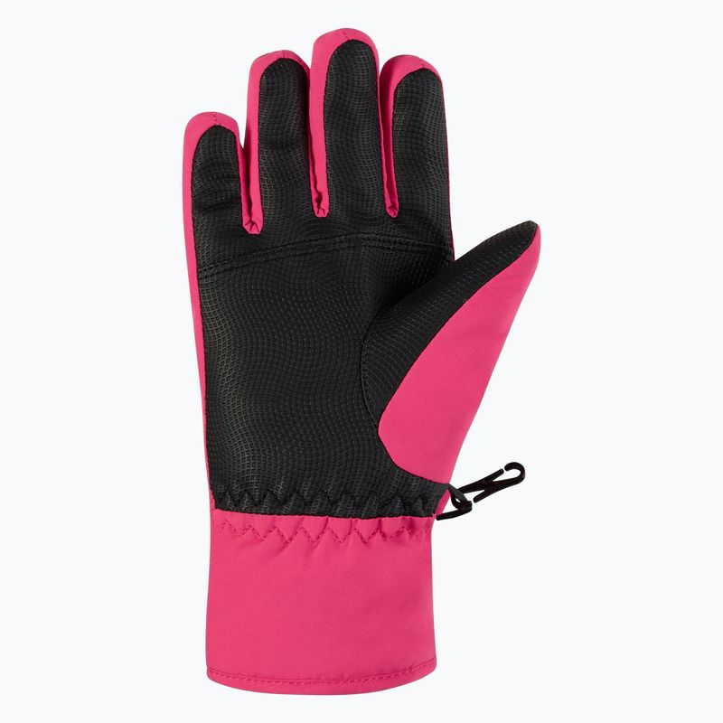 Dětské lyžařské rukavice ZIENER Leif GTX-Z tie-dye pop pink 3