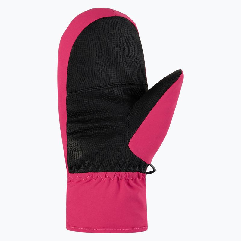 Dětské lyžařské rukavice ZIENER Levin-Z GTX Mitten tie dye pop pink 3