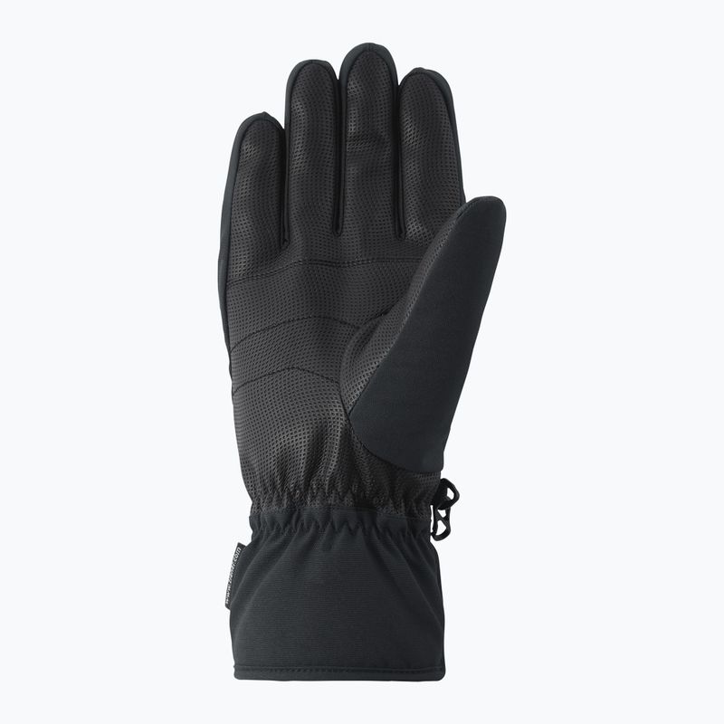 Lyžařské rukavice ZIENER Gabino black/red 3
