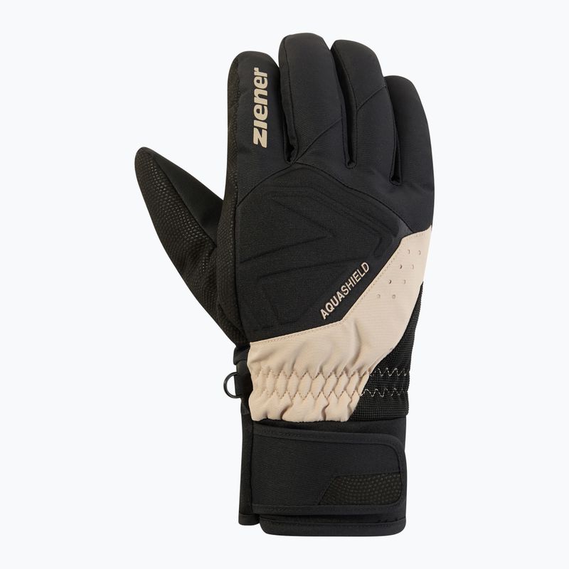 Pánské lyžařské rukavice ZIENER Gatis Aquashield sandstone 2