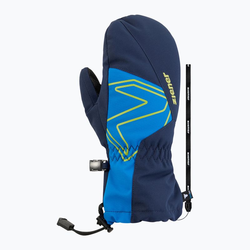 Dětské lyžařské rukavice ZIENER Lavalino-Z Aquashield AW Mitten dark navy/cobalt blue 2