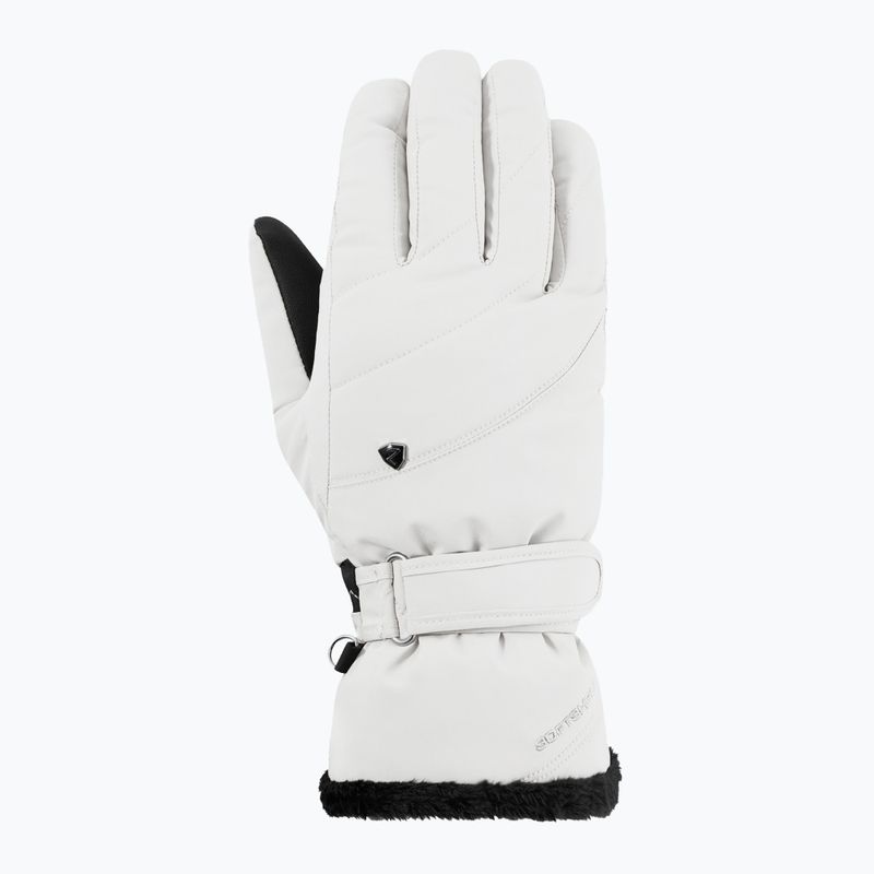 Dámské lyžařské rukavice ZIENER Keaka-Z Aquashield PR white 2