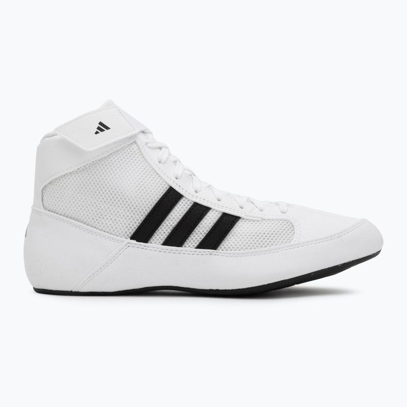 Boxerské boty adidas HVC white/ core black 2