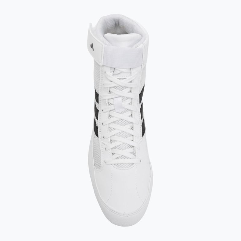 Boxerské boty adidas HVC white/ core black 5