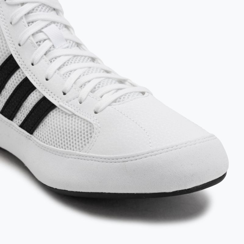 Boxerské boty adidas HVC white/ core black 7