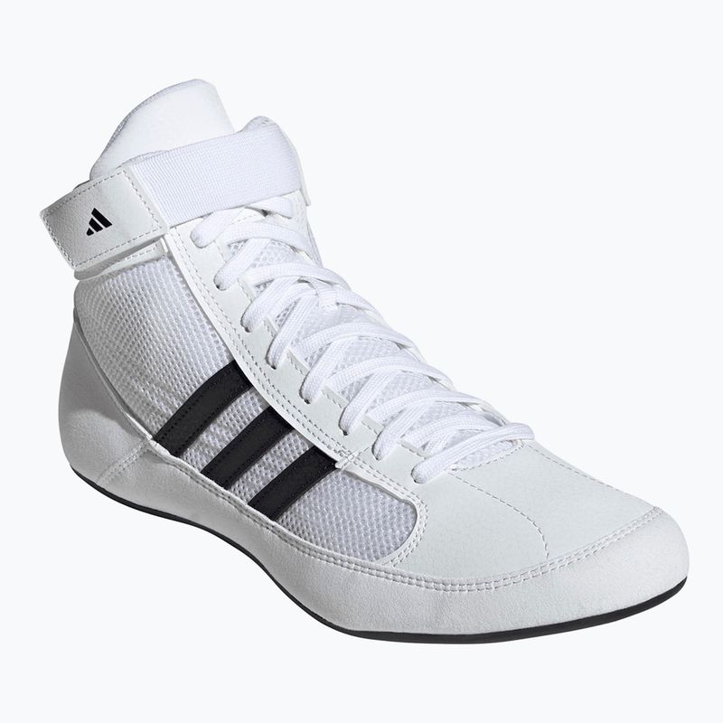 Boxerské boty adidas HVC white/ core black 8