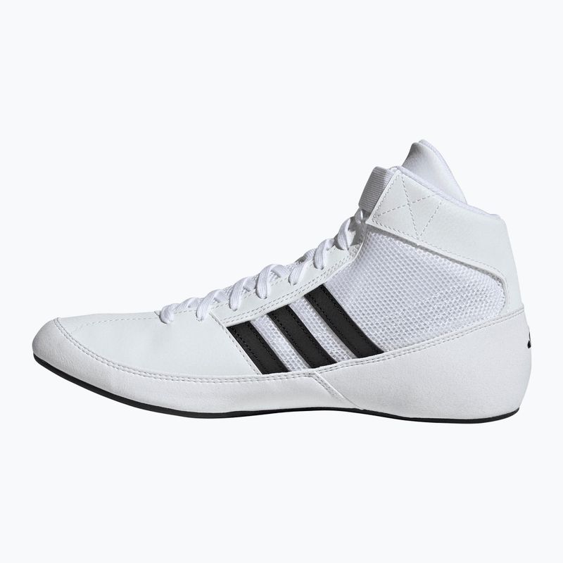 Boxerské boty adidas HVC white/ core black 10