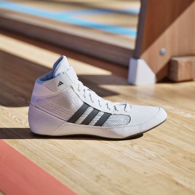 Boxerské boty adidas HVC white/ core black 16
