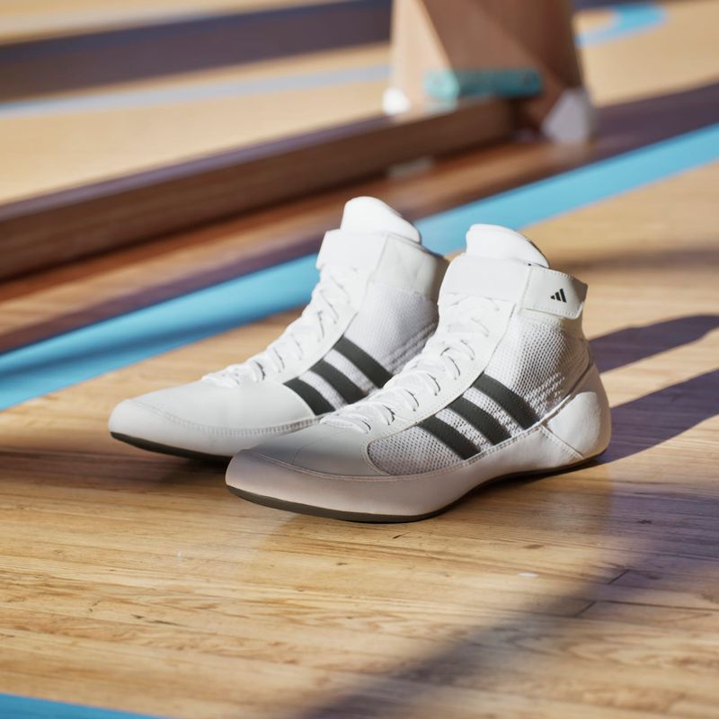Boxerské boty adidas HVC white/ core black 17