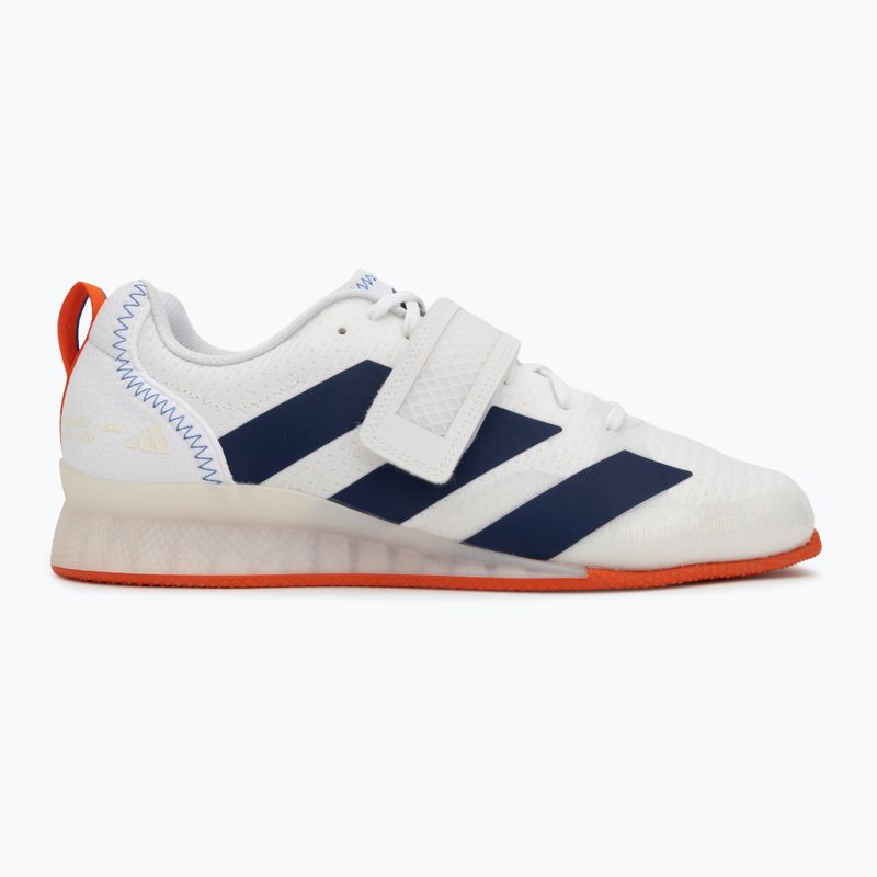 Vzpěračské boty Adidas Adipower Weightlifting III Footwear white/dark blue/royal blue 2