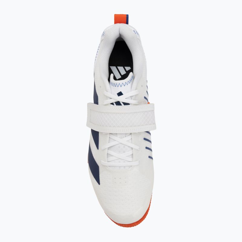 Vzpěračské boty Adidas Adipower Weightlifting III Footwear white/dark blue/royal blue 5