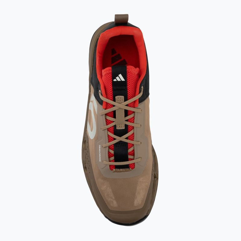 Pánské cyklistické boty na platformě adidas FIVE TEN Trailcross LT cardboard/off white/core black 5