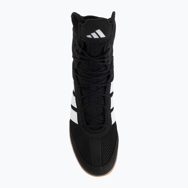 Pánské boxerské boty adidas Box Hog Wide black/white 5
