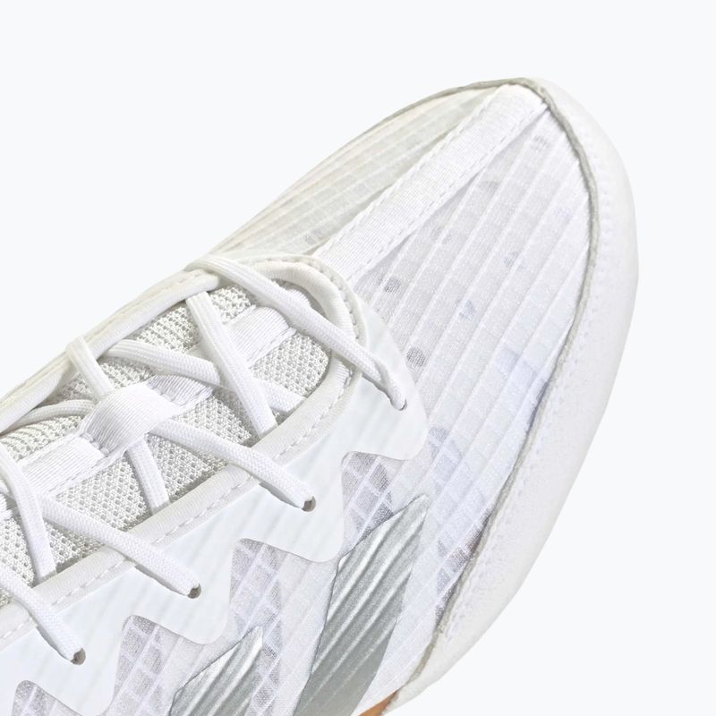 Boxerské boty adidas Box Hog 4 white/silver 6