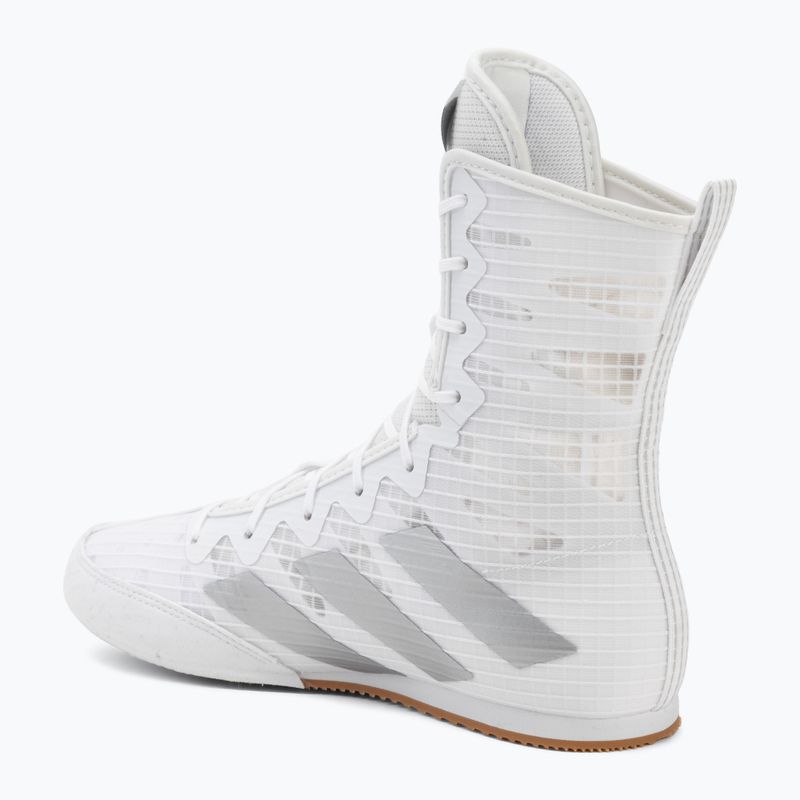 Boxerské boty adidas Box Hog 4 white/silver 3