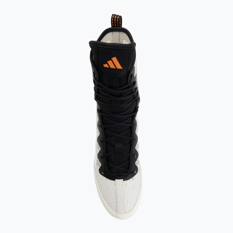 Boxerské boty adidas Box Hog 4 Orbit Grey/Ftwr White/Pure Orange 5