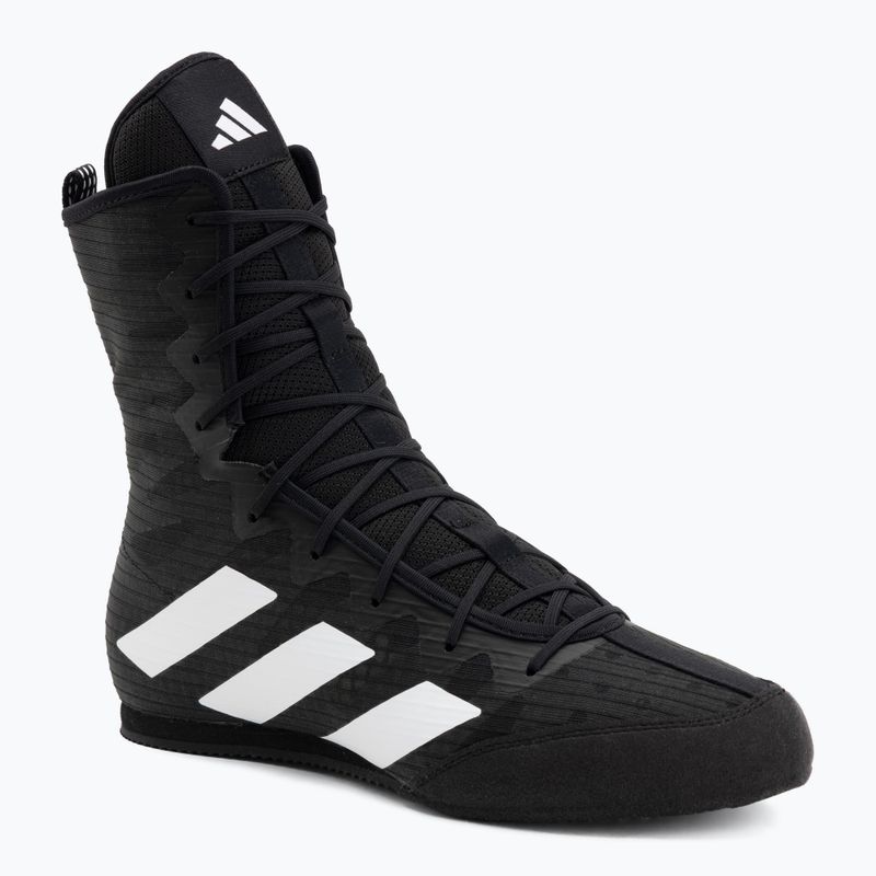 Boxerské boty adidas Box Hog 4 black/white