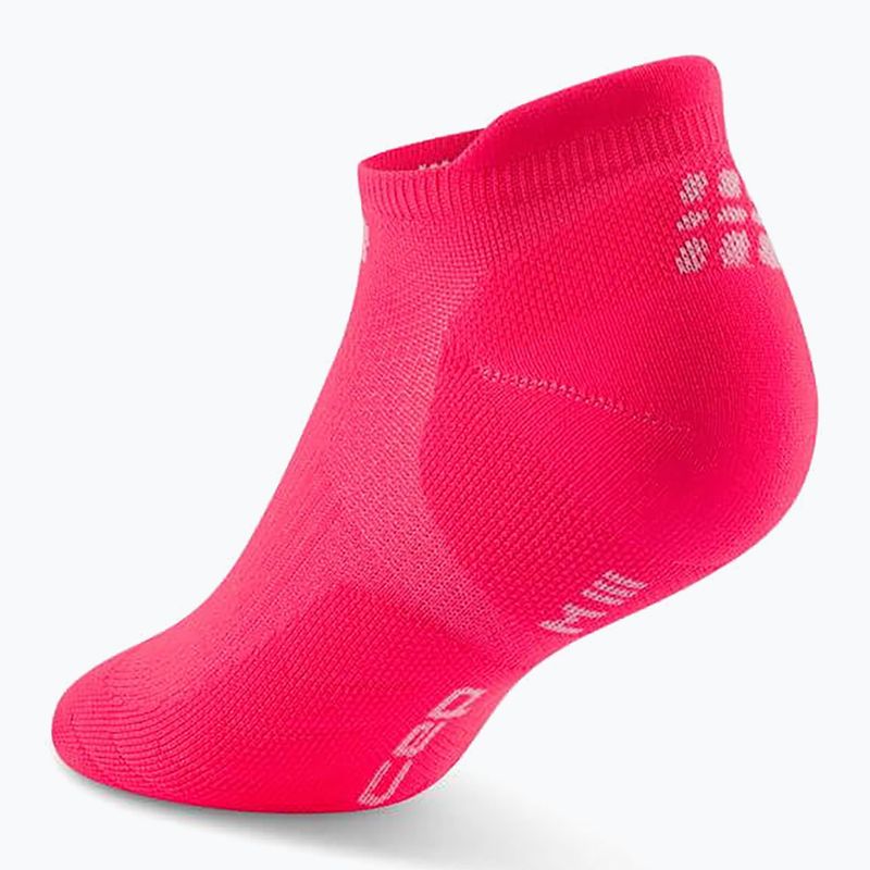 Dámské kompresní ponožky CEP Run No Show 5.0 pink 3