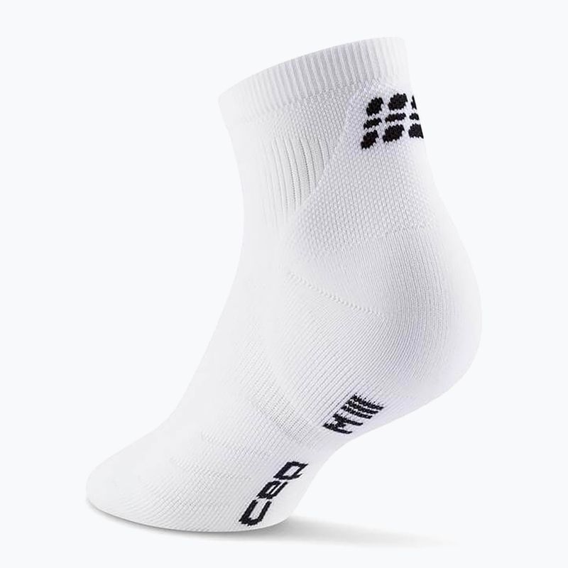 Pánské kompresní ponožky CEP Run Low Cut 5.0 white 3