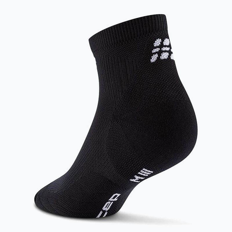 Pánské kompresní ponožky CEP Run Low Cut 5.0 black 3