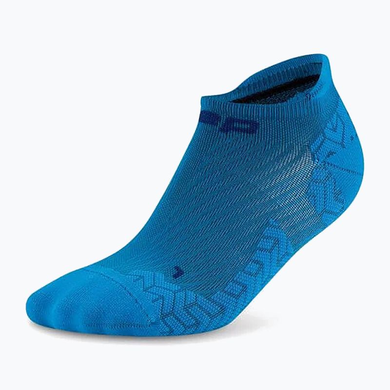 Pánské kompresní ponožky CEP Ultralight No Show 4.0 blue 2