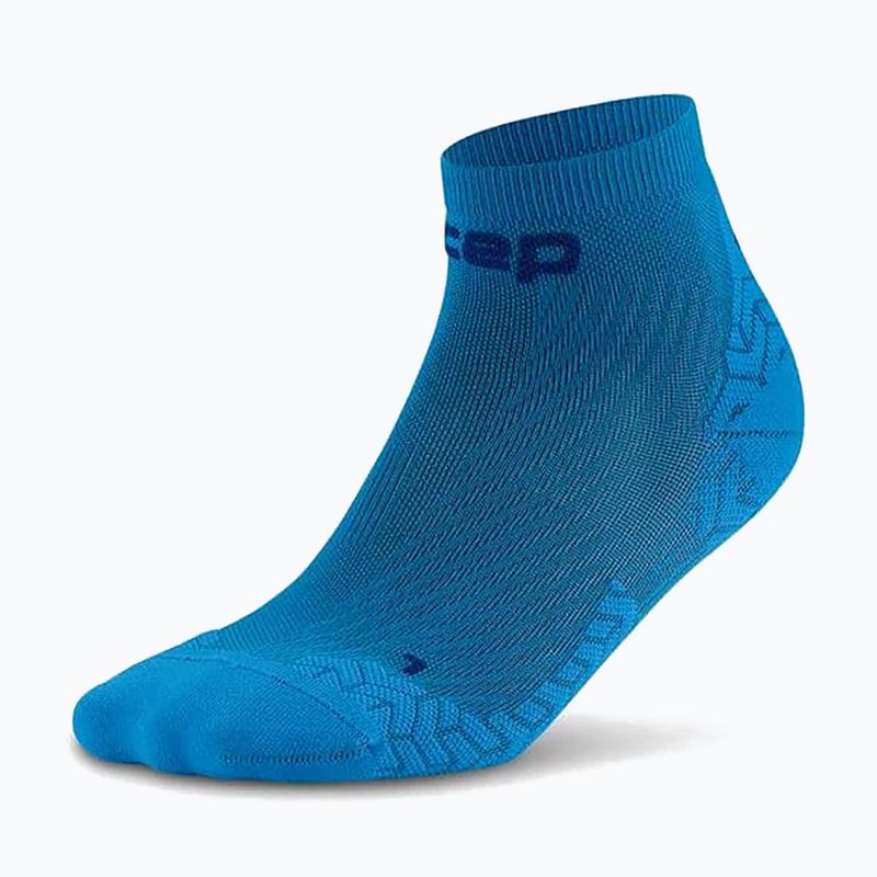 Pánské kompresní ponožky CEP Ultralight Low Cut 4.0 blue 2