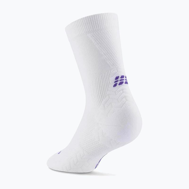 Pánské kompresní ponožky CEP Ultralight Mid Cut 4.0 white 3