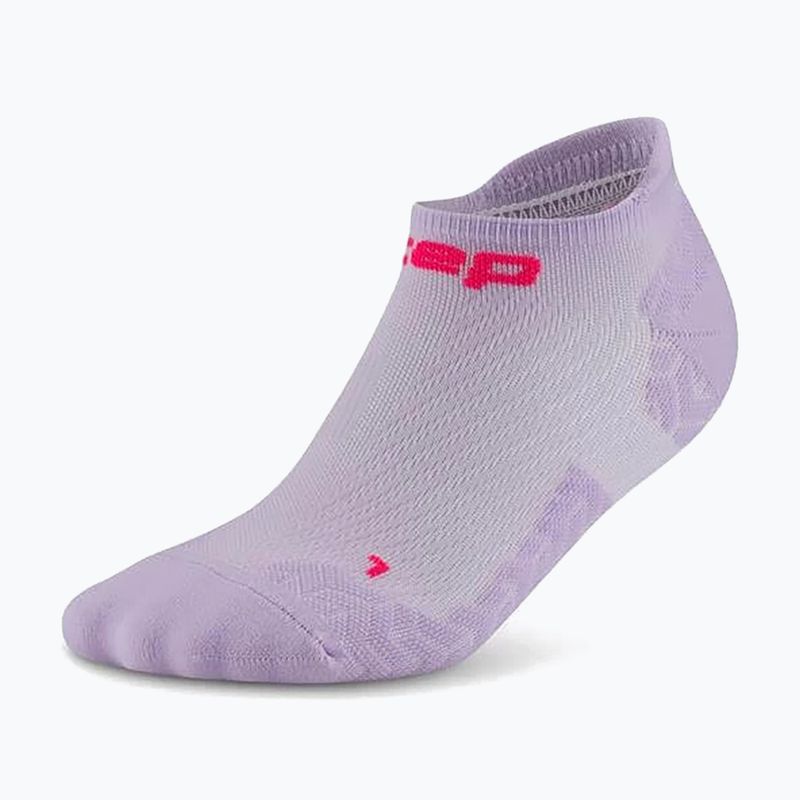 Pánské kompresní ponožky CEP Ultralight No Show 4.0 lilac 2