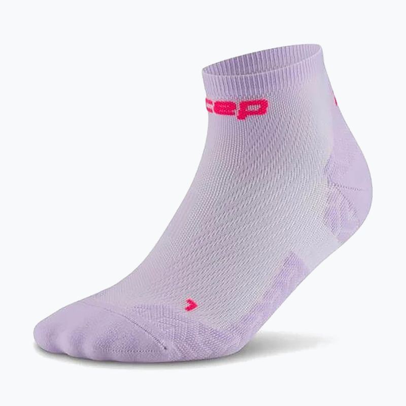 Pánské kompresní ponožky CEP Ultralight Low Cut 4.0 lilac 2