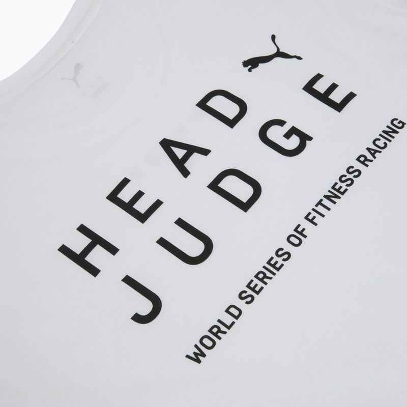 Pánské tréninkové tričko PUMA Hyrox Head Judge white 4