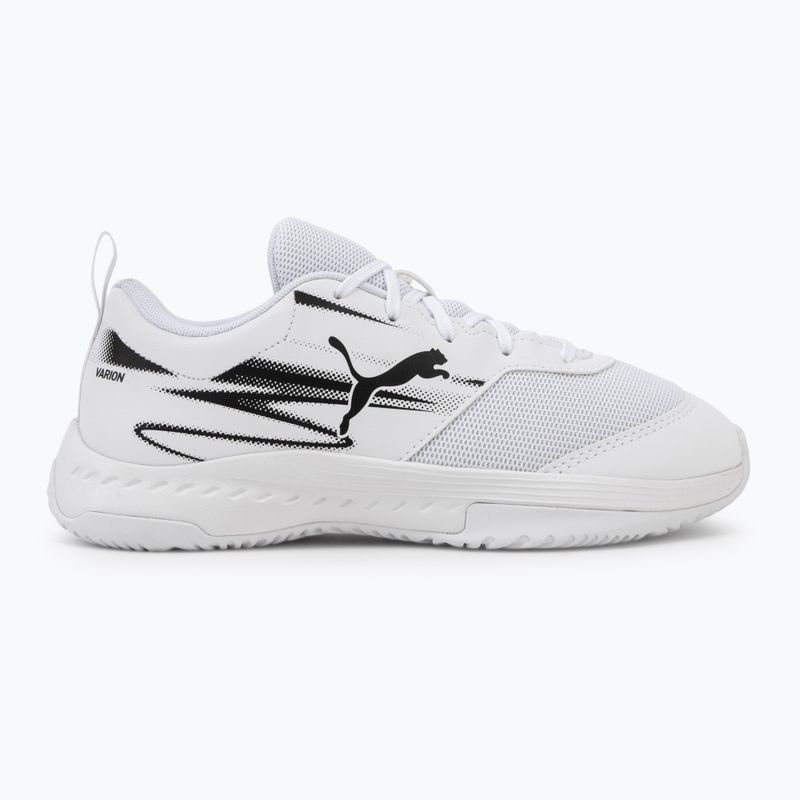 Dětské sálové boty PUMA Varion II Jr puma white/puma black 2
