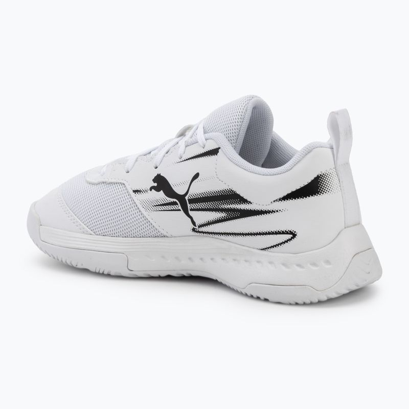 Dětské sálové boty PUMA Varion II Jr puma white/puma black 3