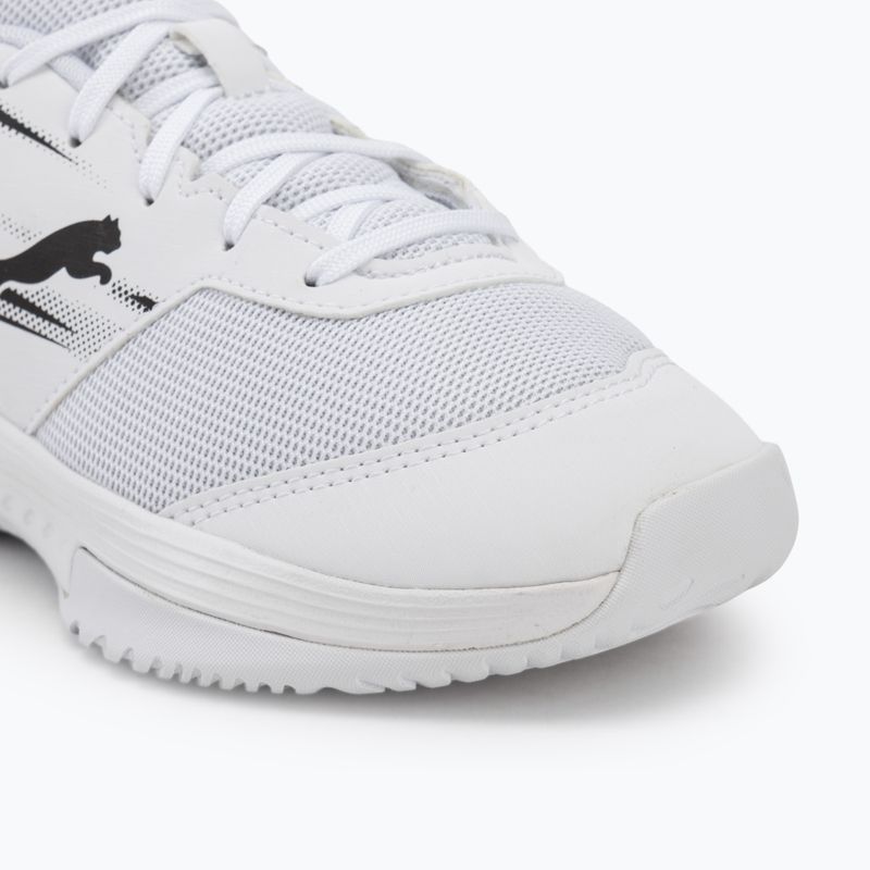 Dětské sálové boty PUMA Varion II Jr puma white/puma black 7
