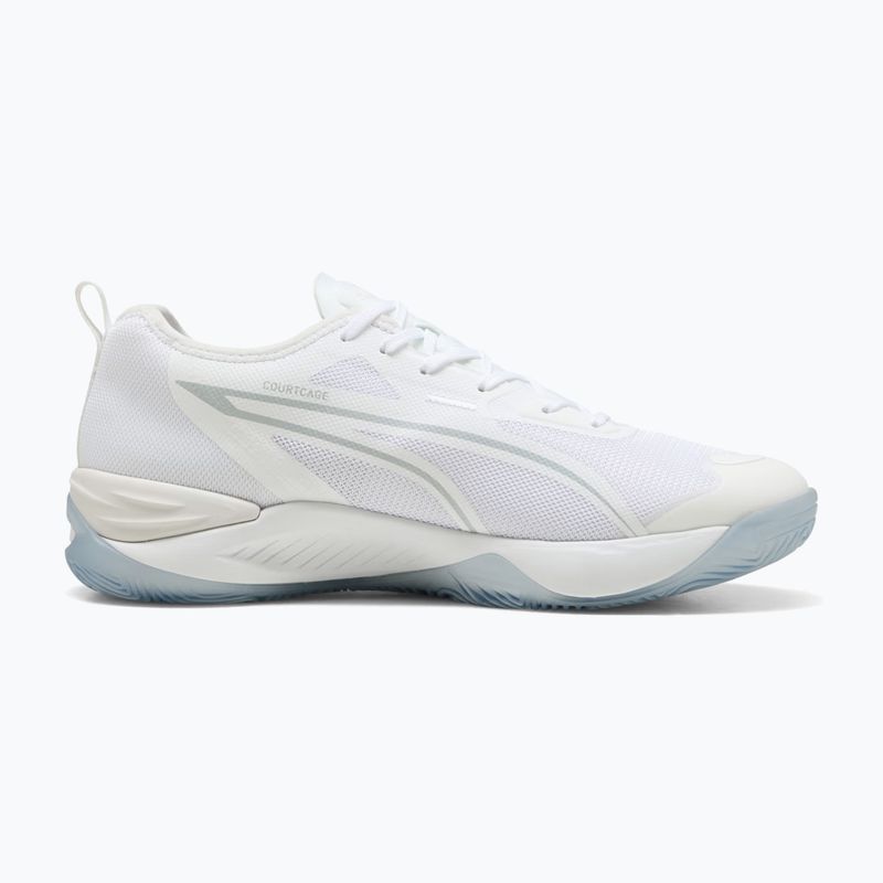Házenkářské boty PUMA Eliminate NITRO 4 puma white/puma silver 2