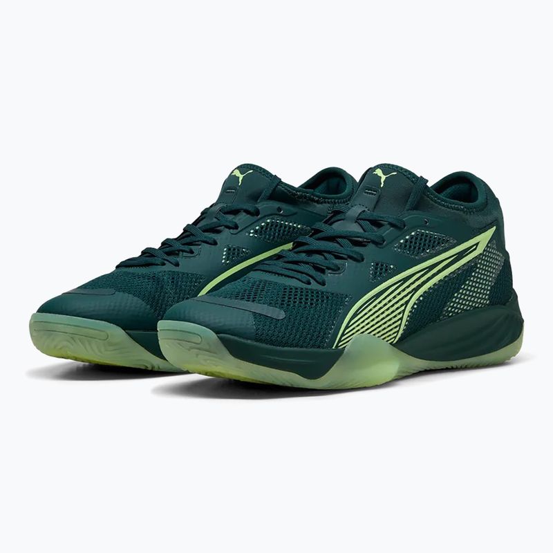 Házenkářské boty PUMA Eliminate NITRO SQD 4 green 3