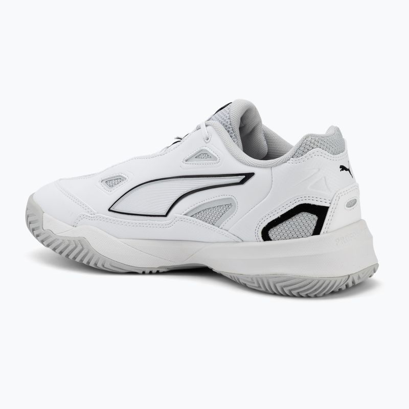 Pánské házenkářské boty PUMA Solarstrike 4 puma white/puma black/silver 3