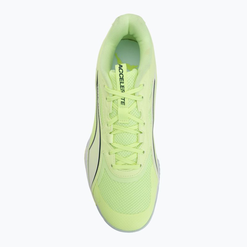 Házenkářské boty PUMA Accelerate Pro 4 fizzy light/green terrain/light moss/puma white 5