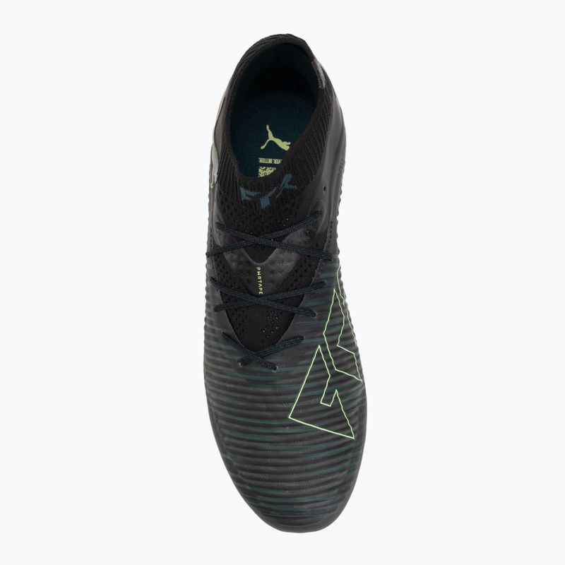 Pánské kopačky PUMA Future 8 Ultimate FG puma black/fizzy light/green terrain 5