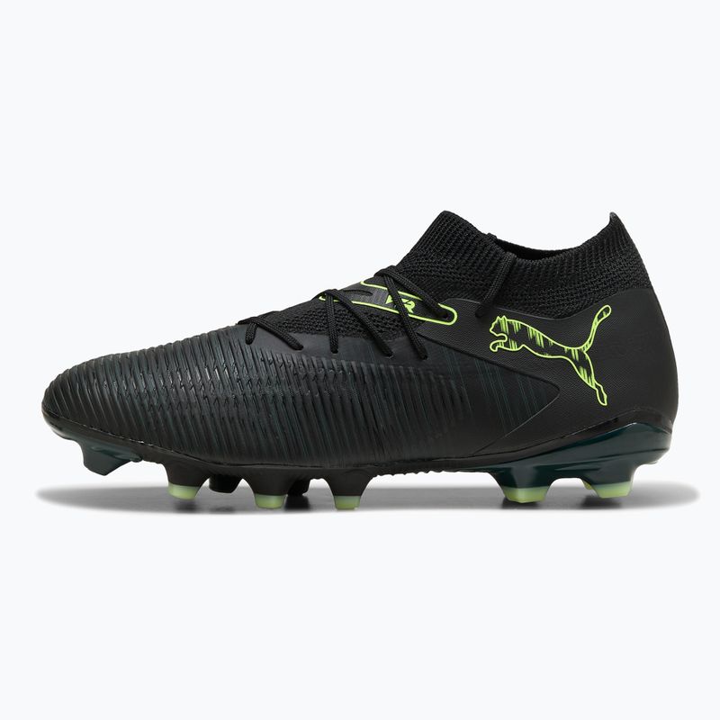 Pánské kopačky PUMA Future 8 Match FG/AG puma black/fizzy light/green terrain