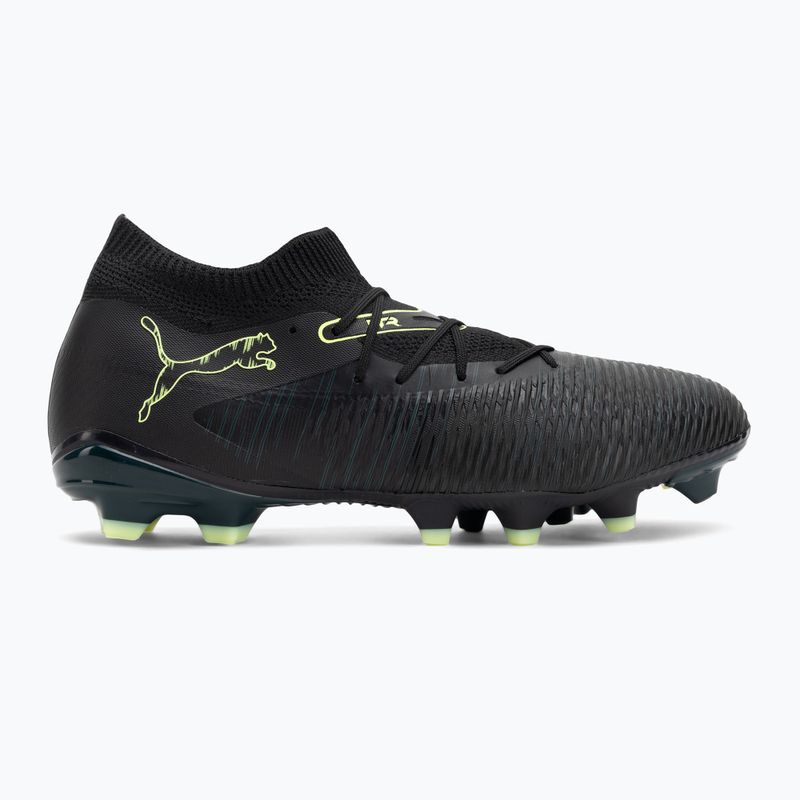 Pánské kopačky PUMA Future 8 Match FG/AG puma black/fizzy light/green terrain 2