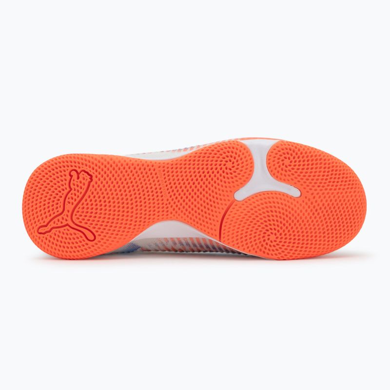 Dětské kopačky PUMA Future 8 Match It + Mid Jr puma white/puma black/glowing red 4
