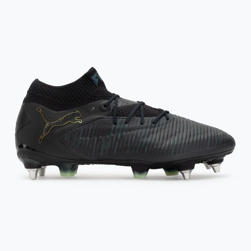 Pánské kopačky PUMA Future 8 Ultimate MxSG puma black/fizzy light/green terrain 2