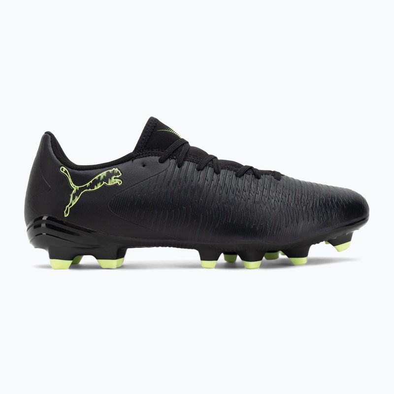 Pánské kopačky PUMA Future 8 Play FG/AG puma black/fizzy light/green terrain 2