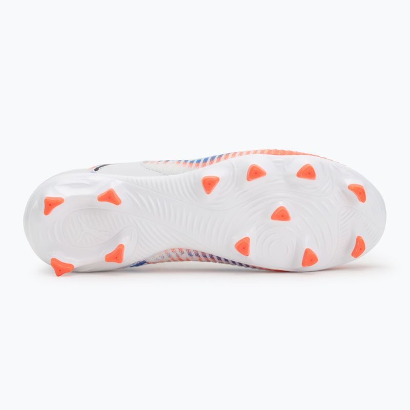 Dětské kopačky PUMA Future 8 Match LL FG/AG Jr puma white/puma black/glowing red 4
